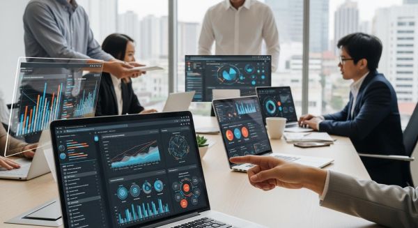Comment le logiciel de gestion d'entreprise optimise la performance avec Jeboostemaboite ?
